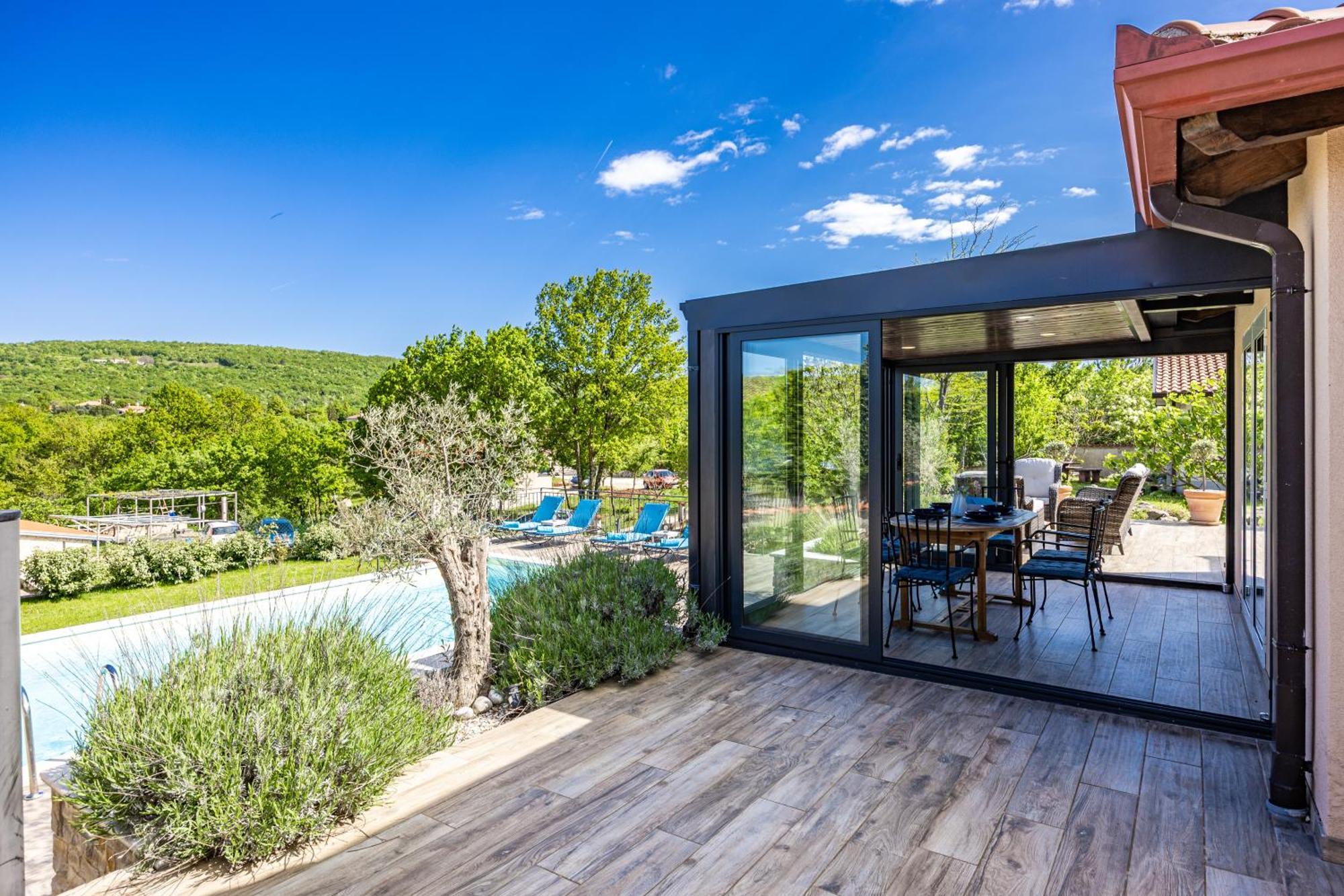 Krasna Kuca Villa Labin  Buitenkant foto
