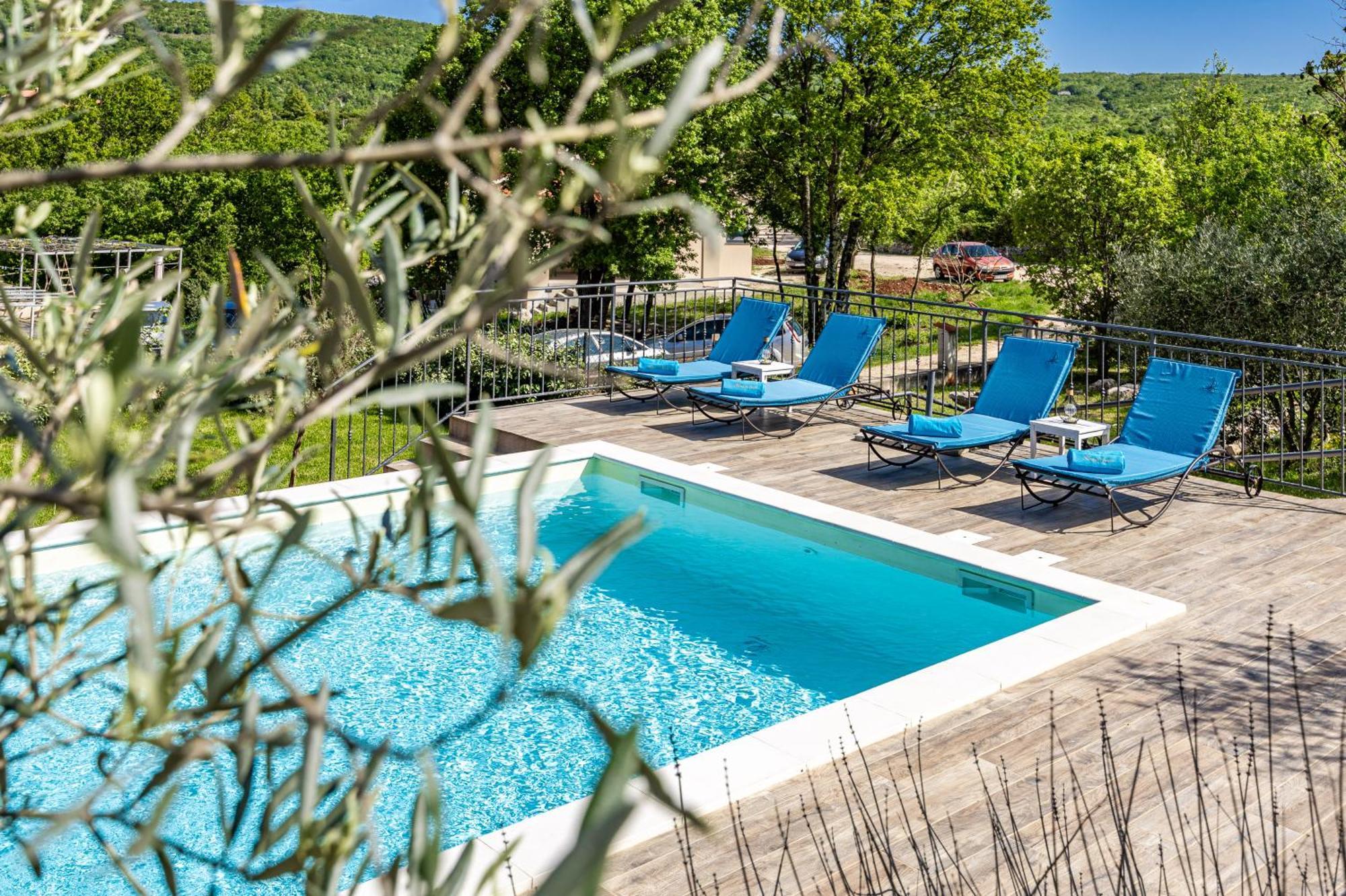 Krasna Kuca Villa Labin  Buitenkant foto